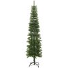 Smal plastgran med fot 240 cm PE vidaXL 240 x 63 cm – miniatyr 2