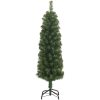 Smal plastgran med fot grön PVC vidaXL 150 cm – miniatyr 2