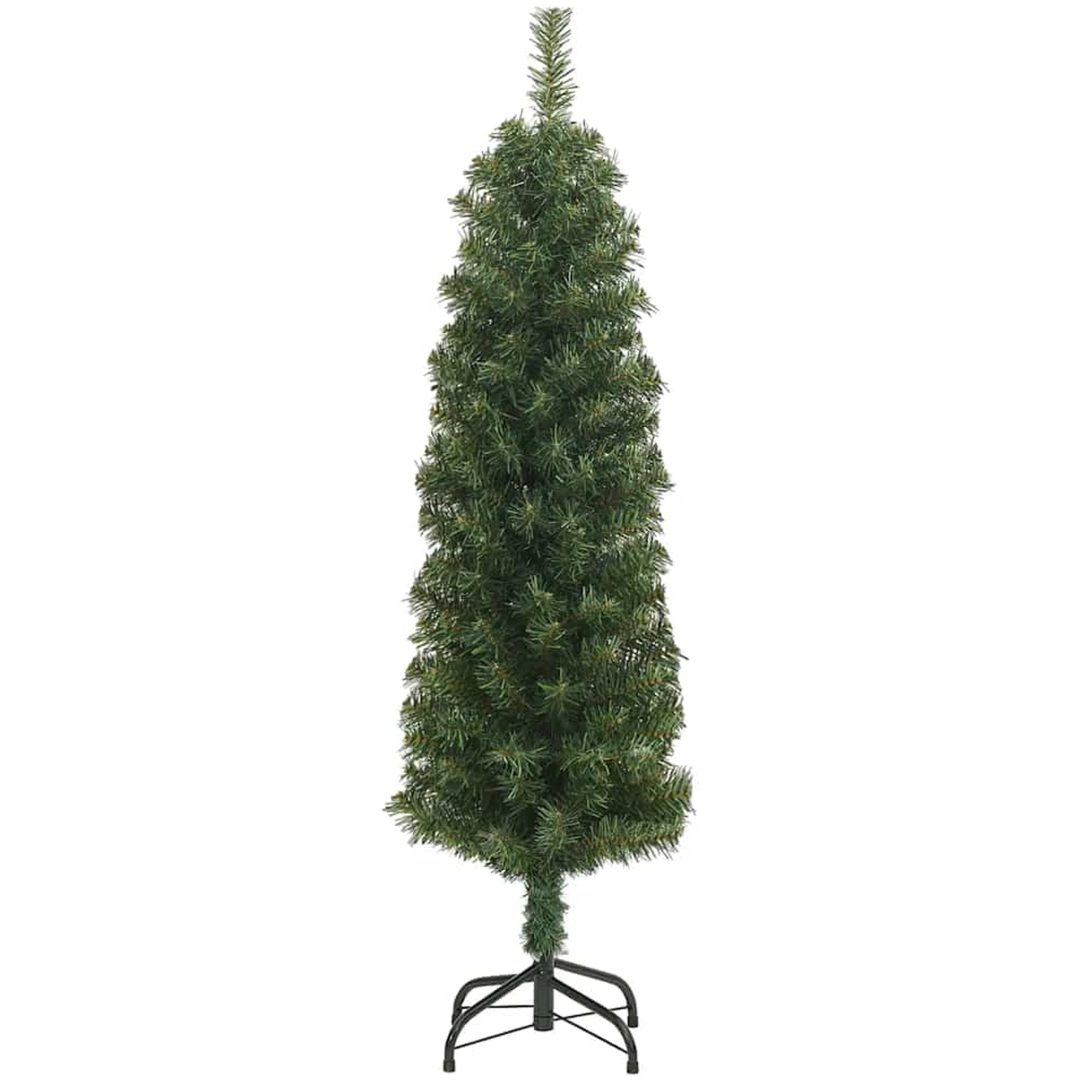 Smal plastgran med fot grön PVC vidaXL 150 cm – bild 2
