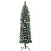 Smal plastgran med fot PVC vidaXL 150 cm – miniatyr 2