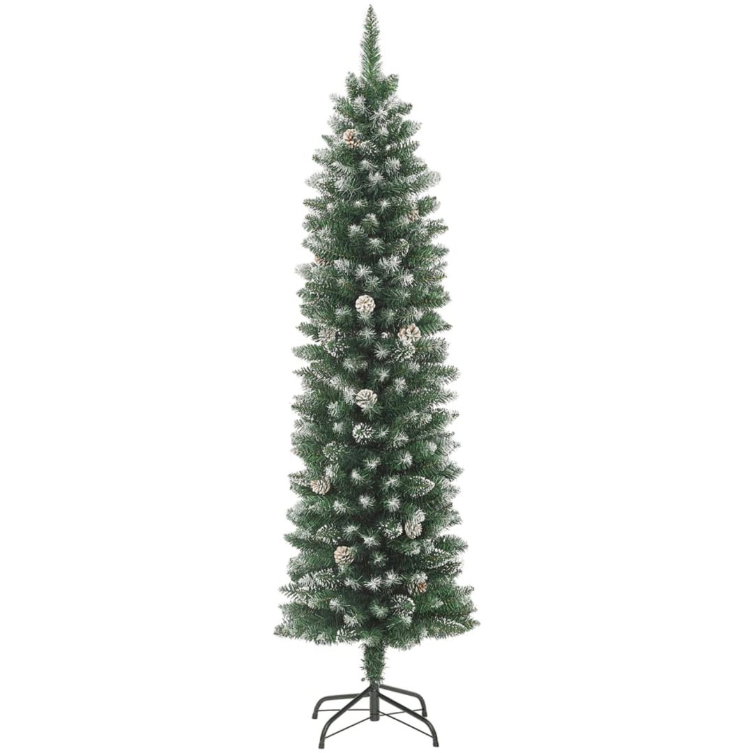 Smal plastgran med fot PVC vidaXL 150 cm – bild 2