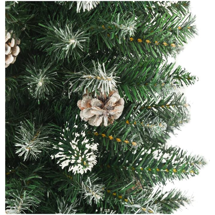 Smal plastgran med fot PVC vidaXL 150 cm – bild 4