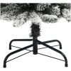 Smal plastgran med snö 210 cm PVC&PE vidaXL 210 cm – miniatyr 6