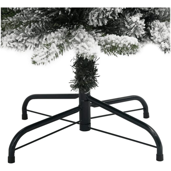Smal plastgran med snö 210 cm PVC&PE vidaXL 210 cm – bild 6