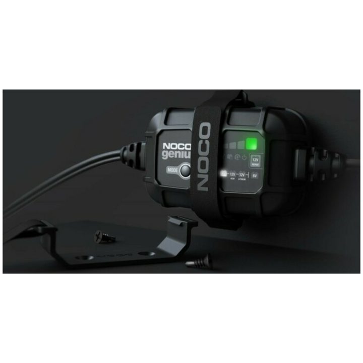 Smart Batteriladdare Genius2 Med Klämmor Och Integrerade Öglor 6/12v 2a NOCO – bild 13