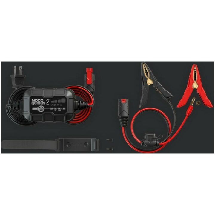 Smart Batteriladdare Genius2 Med Klämmor Och Integrerade Öglor 6/12v 2a NOCO – bild 5