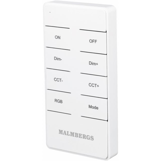 Smart Home RF fjärrkontroll, DIM/CCT/RGB/SCEN MALMBERGS