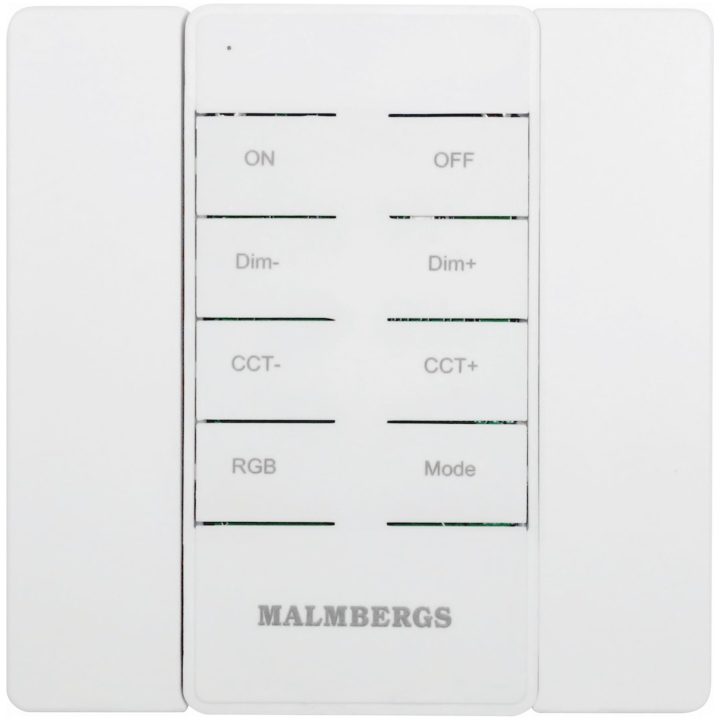 Smart Home RF fjärrkontroll, DIM/CCT/RGB/SCEN MALMBERGS – bild 4