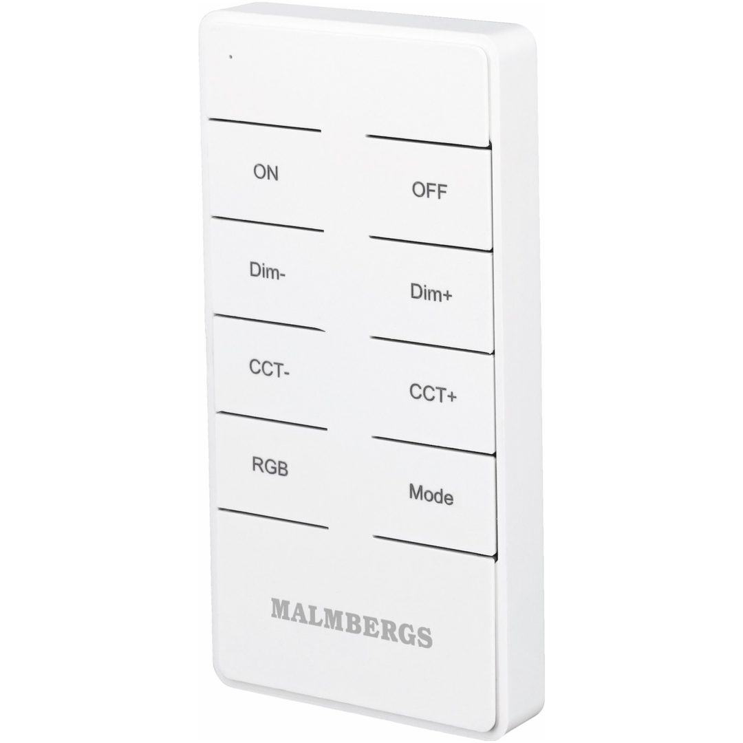 Smart Home RF fjärrkontroll, DIM/CCT/RGB/SCEN MALMBERGS