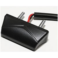 smart LED license plate light, black HIGHSIDER