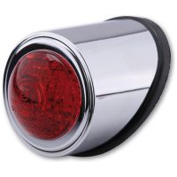 smart LED taillight OLD SCHOOL TYP1, chrome, red glass, E-approved HIGHSIDER
