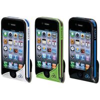 Smartphone Cover + Monteringssats Iphone 4/4s Svart V BIKE
