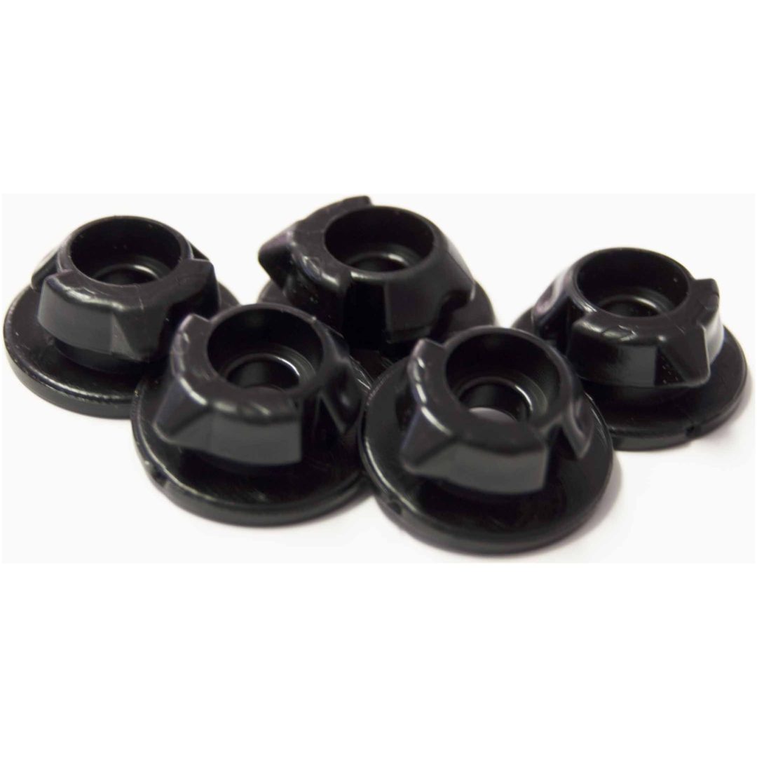 Snabbfäste Gummi Svart Rtech