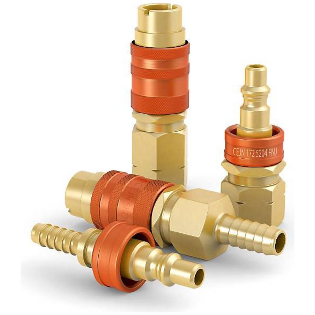 Snabbkopplingar i serie 172 LP-Gas, orange, Cejn SNABBKOPPLING 5/16 GASOL