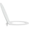 Snabbkopplings toalettlock med mjuk stängning Duroplast Vit vidaXL 45,5 x 37,5 x 3,8 cm – miniatyr 6