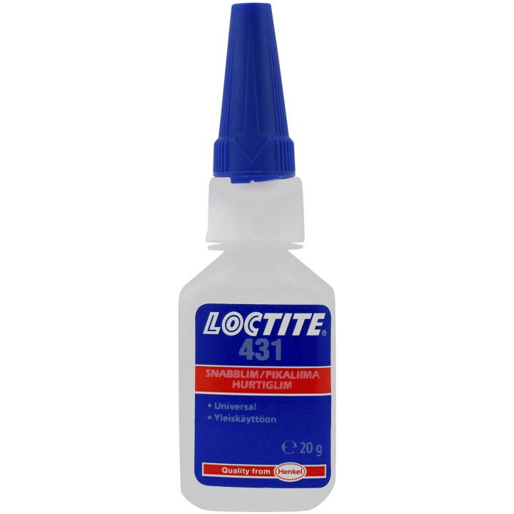 Snabblim Allround 431 LOCTITE LIM SNABB ALLROUND 431 20G – bild 2