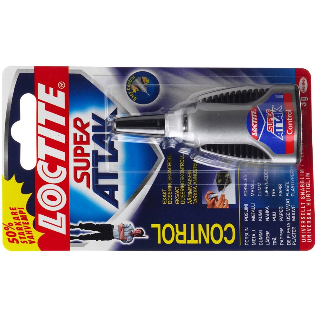 Snabblim Control 3g Loc SUPER AT LIM SNABB SUPER GLUE TUB 3GR – bild 2