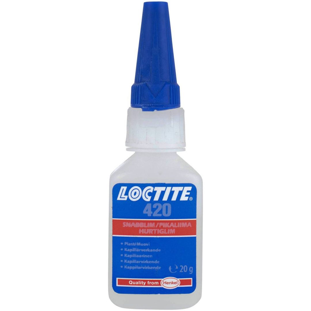 Snabblim Cyanoakrylat 420 LOCTITE SNABBLIM 20G 420