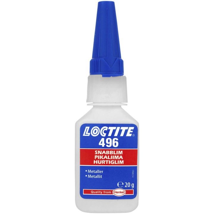 Snabblim metall Standard 496 LOCTITE LIM SNABB STANDARD 496 20G – bild 2