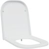 Snabbt l Release Toalettlock med Soft Close Duroplast Vit vidaXL 35 x 44,8 x 3,6 cm – miniatyr 2