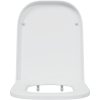 Snabbt l Release Toalettlock med Soft Close Duroplast Vit vidaXL 35 x 44,8 x 3,6 cm – miniatyr 5