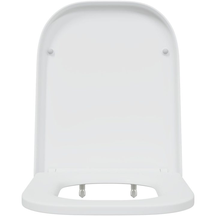 Snabbt l Release Toalettlock med Soft Close Duroplast Vit vidaXL 35 x 44,8 x 3,6 cm – bild 5