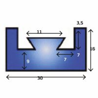 Sno-X Slides Yamaha 139cm grafit