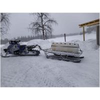 Sno-X Tundra Skoterkälke Justerbar Dragkrok Goose Neck (Inkl Monteringssats)