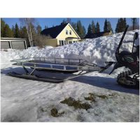 Sno-X Tundra Skoterkälke Stötdämpare Par (Inkl Monteringssats)