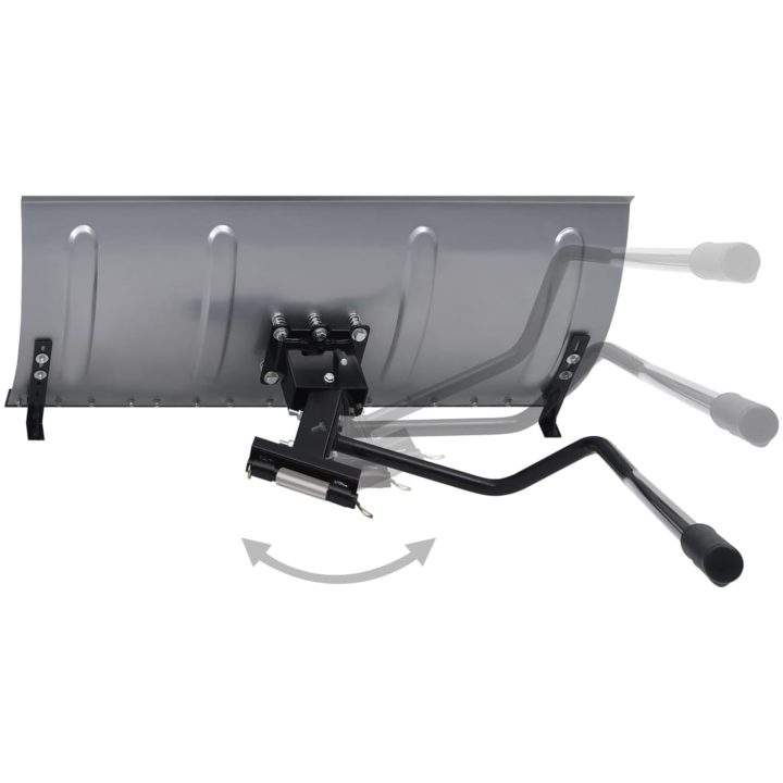 Snöblad till gräsklippare med adapter vidaXL 100 cm – bild 5