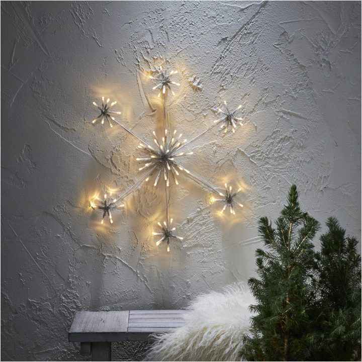 Snöflinga Flower Snowflake Vit Star Trading – bild 6