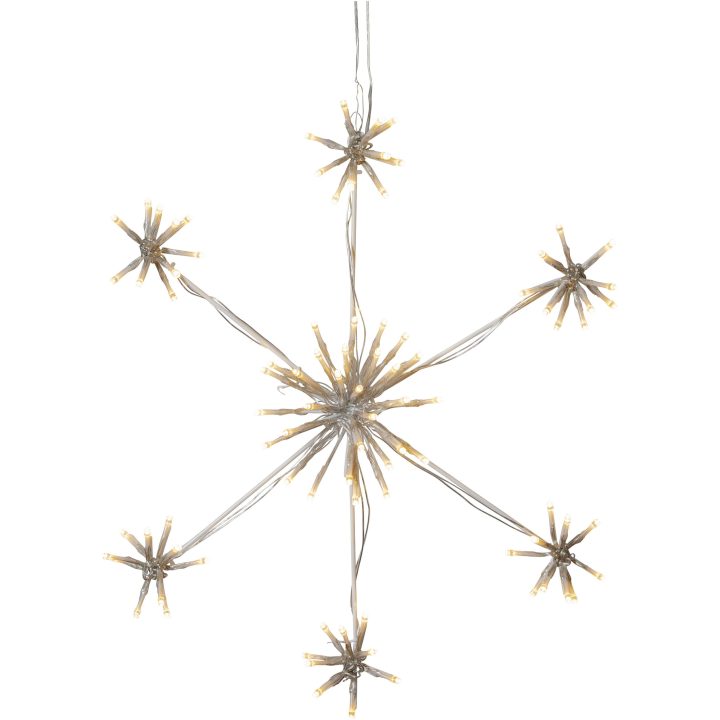 Snöflinga Flower Snowflake Vit Star Trading – bild 5