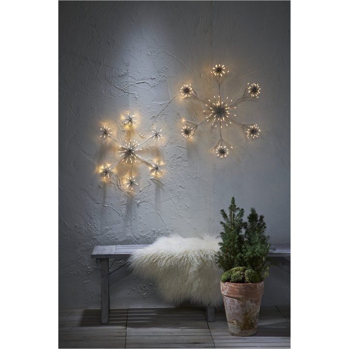 Snöflinga Flower Snowflake Vit Star Trading – bild 3