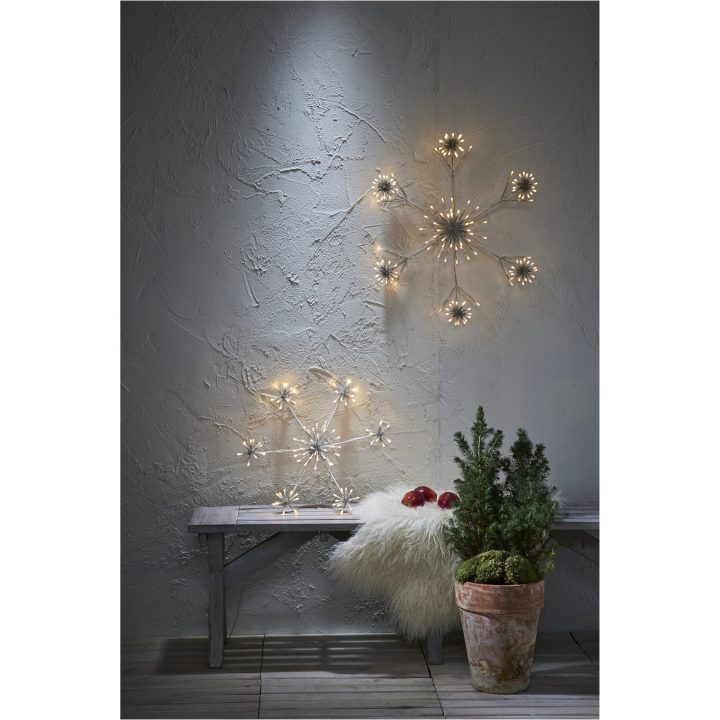 Snöflinga Flower Snowflake Vit Star Trading – bild 2