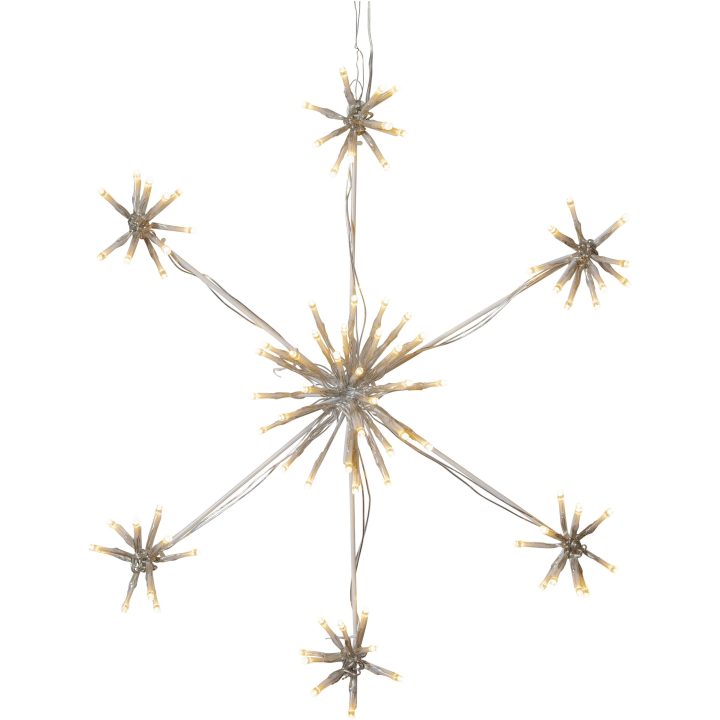 Snöflinga Flower Snowflake Vit Star Trading – bild 7