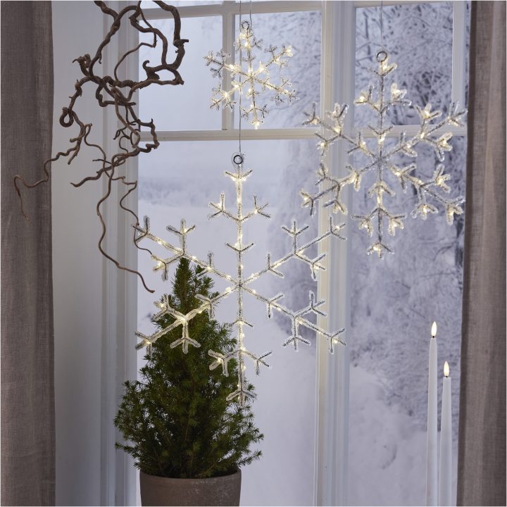 Snöflinga Icy Transparent Star Trading – bild 5