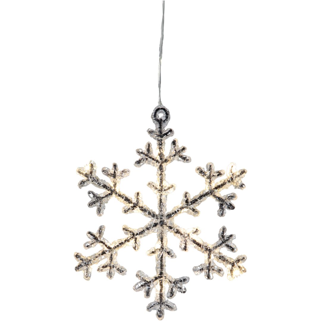 Snöflinga Icy Transparent Star Trading – bild 3