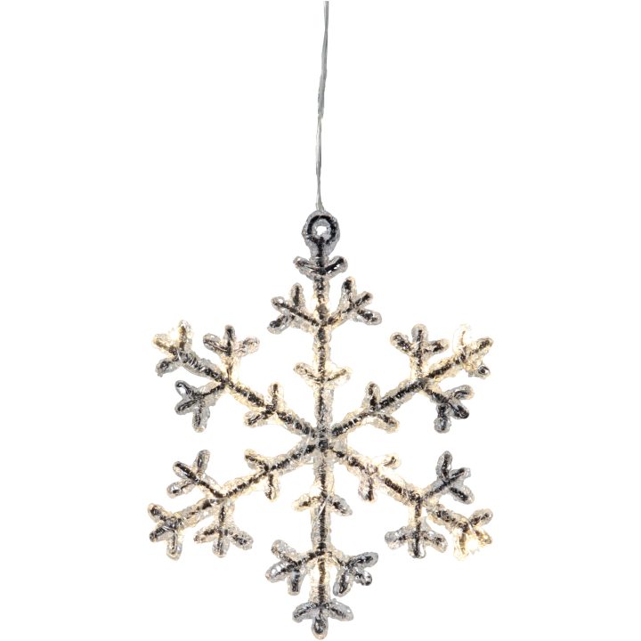 Snöflinga Icy Transparent Star Trading – bild 3