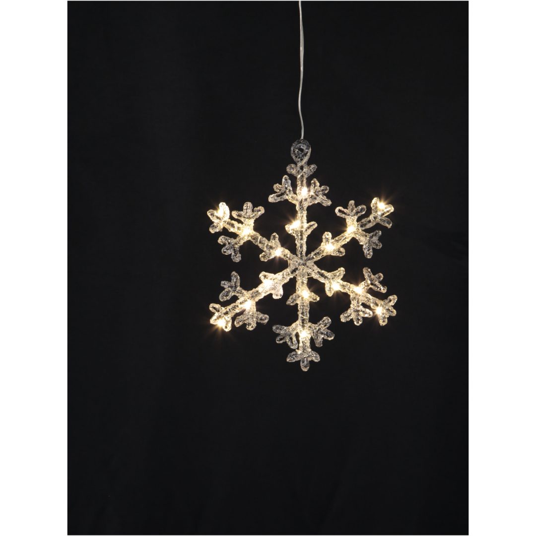 Snöflinga Icy Transparent Star Trading – bild 2
