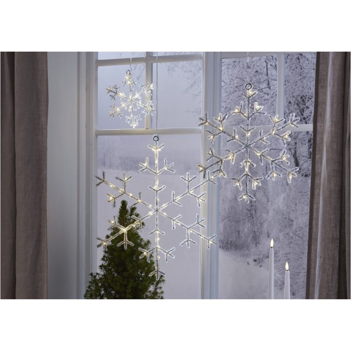Snöflinga Icy Transparent Star Trading – bild 7