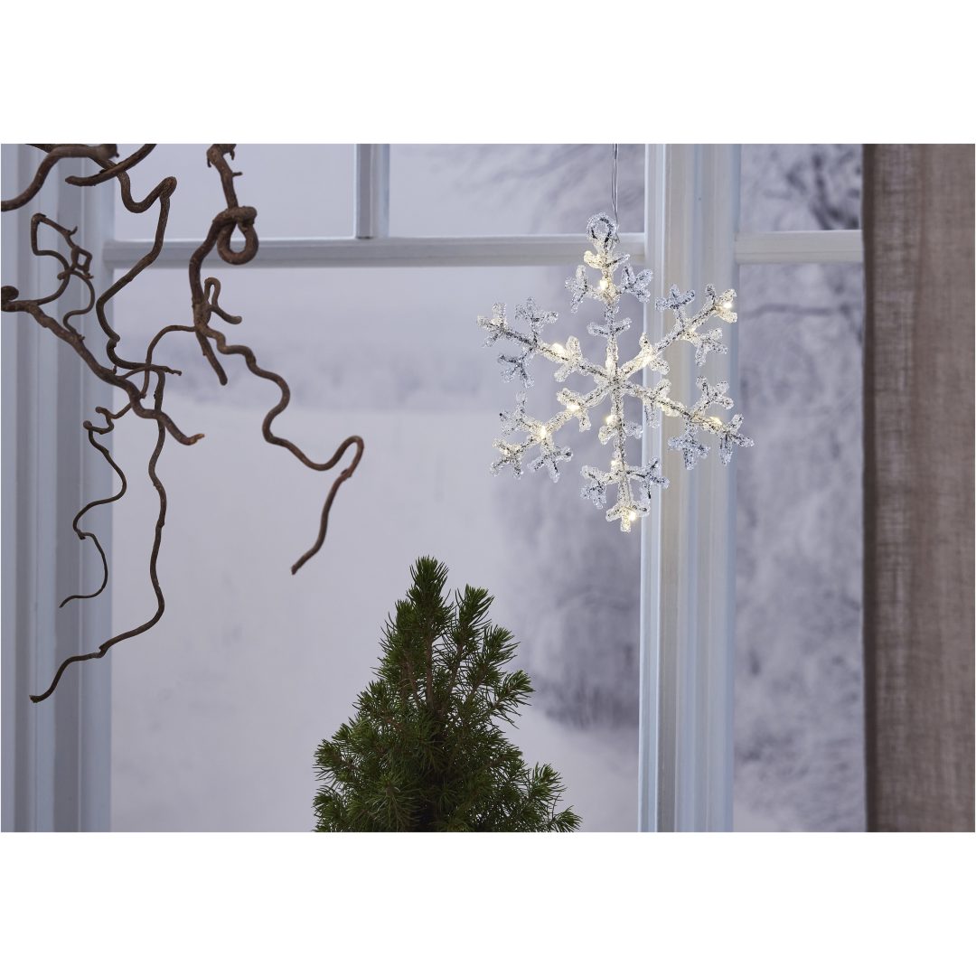 Snöflinga Icy Transparent Star Trading – bild 10