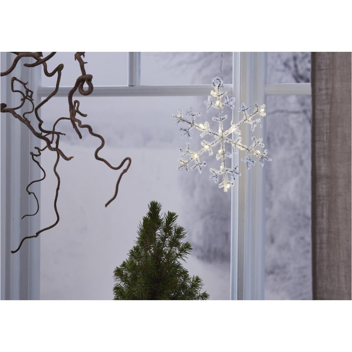 Snöflinga Icy Transparent Star Trading – bild 10
