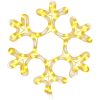 Snöflinga ljusslinga med 48 LED varmvit 59x59 cm vidaXL 27 x 27 cm – miniatyr 2