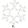 Snöflinga ljusslinga med 48 LED varmvit 59x59 cm vidaXL 27 x 27 cm – miniatyr 5