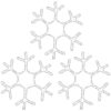 Snöflinga ljusslinga med LED 3 st varmvit vidaXL 38 x 37 cm – miniatyr 3