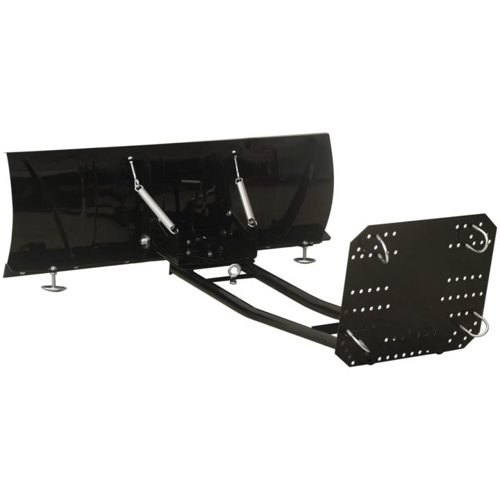 Snöplog för ATV svart vidaXL 115 x 38 cm – bild 2