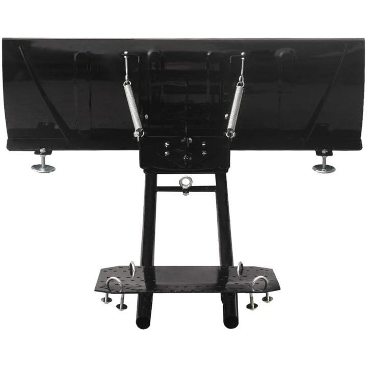 Snöplog för ATV svart vidaXL 115 x 38 cm – bild 3