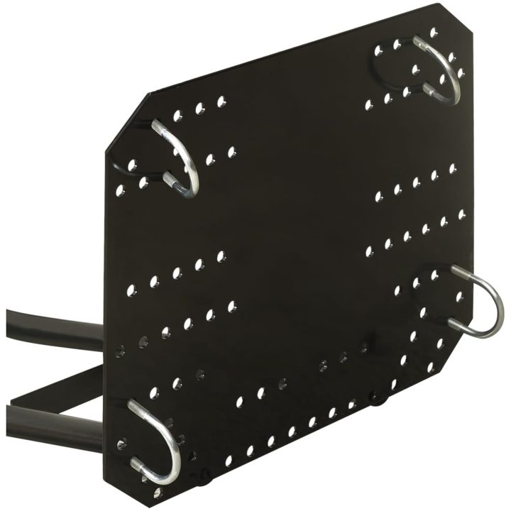 Snöplog för ATV svart vidaXL 115 x 38 cm – bild 7