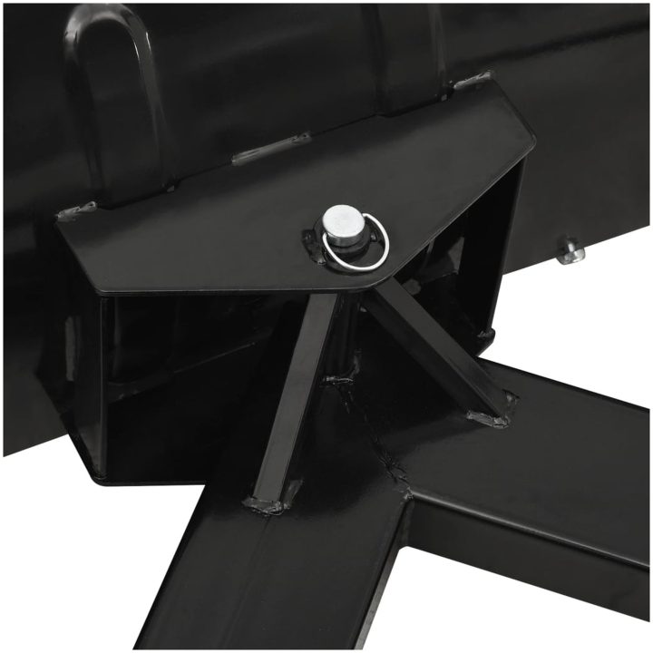 Snöplog för gaffeltruck svart vidaXL 150 x 38 cm – bild 7