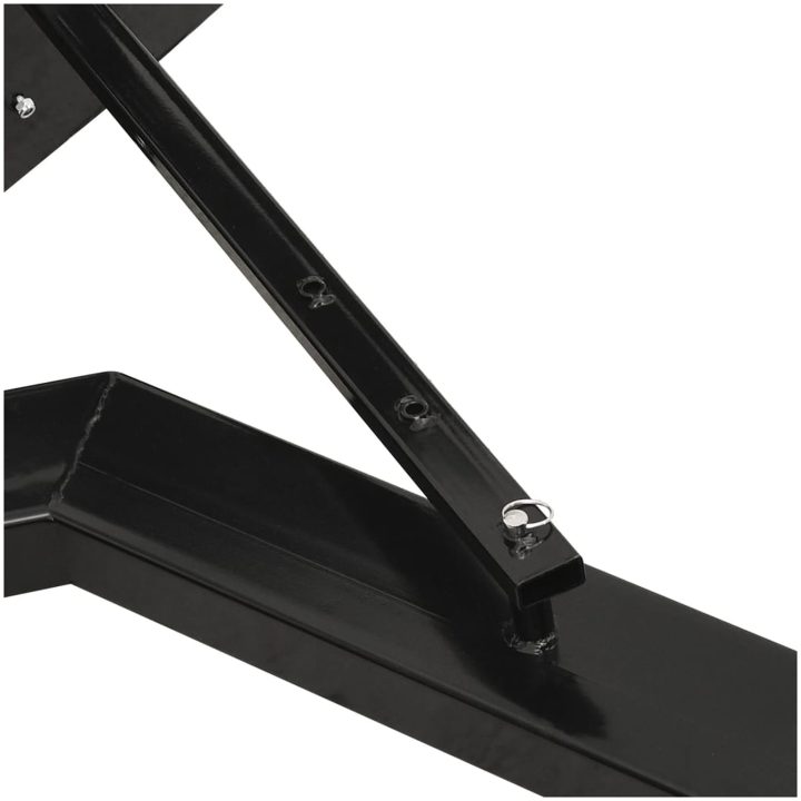 Snöplog för gaffeltruck svart vidaXL 150 x 38 cm – bild 8